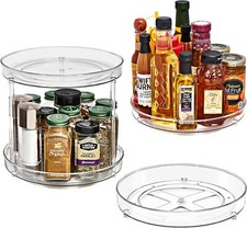 Lazy Susan Turntable Bins Sets