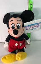 Disney Store Mickey Mouse Bean Bag Toy - New with tags