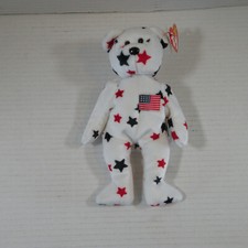 Vintage Ty Original Beanie Baby Glory 1998 8.5 inches United States Retired
