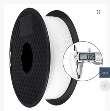 Geeetech Silk PLA 3D Printer Filament 1kg 1.75mm PLA New White High Quality
