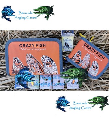 Crazy Fish Löffel Geldbörse Löffeletui verschiedene Größen Farben