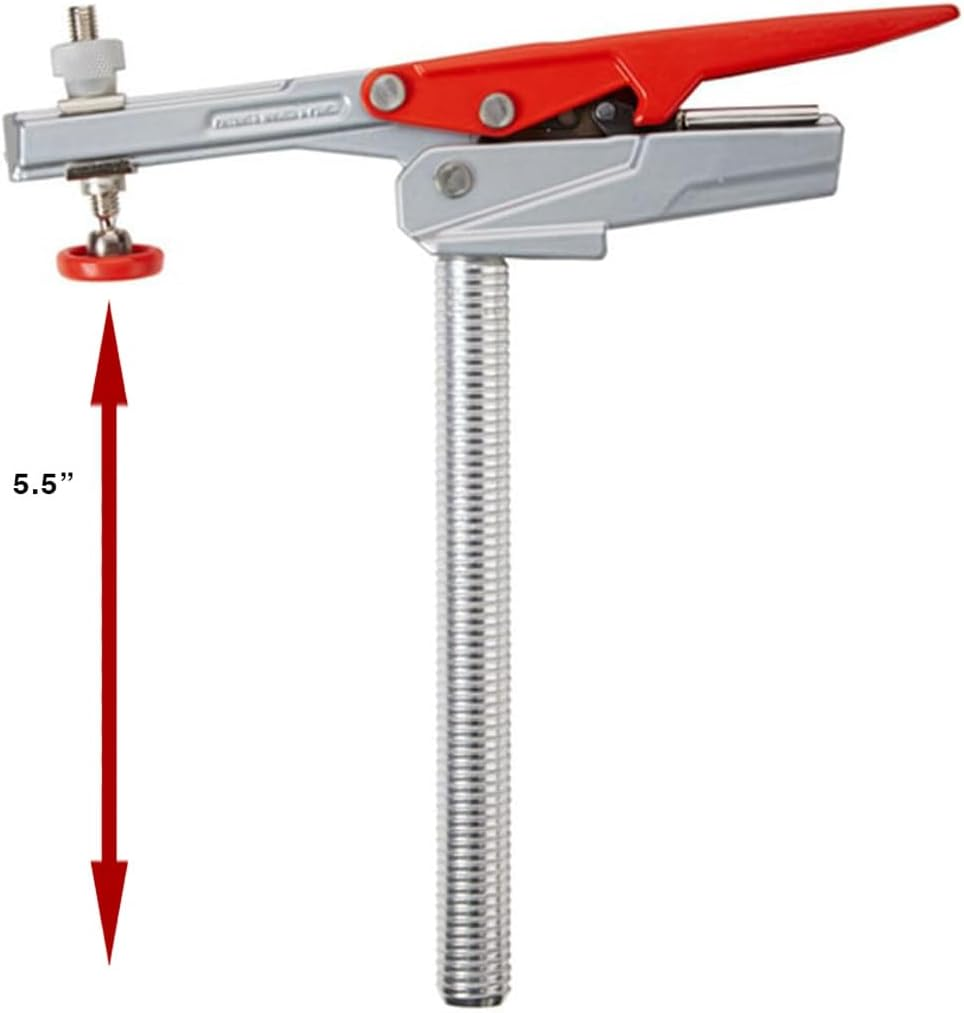 Toggle clamp auto adjust dog hole mount standard 744759329653 ebay