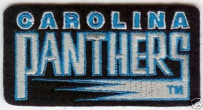 1995 CAROLINA PANTHERS 1ST YEAR NFL FOOTBALL VINTAGE 3.5