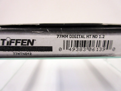 Tiffen 77HTND12 77MM Digital HT ND 1.2 Titanium Filter Increase Exposure Length