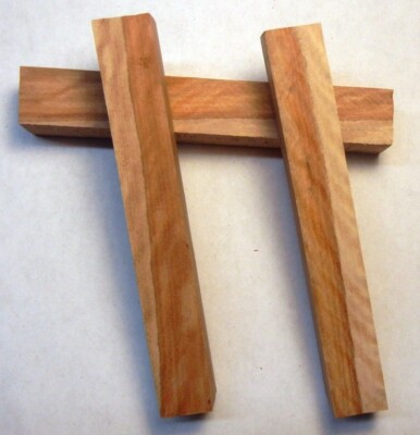 Mesquite Figured 1/2 Sap (1 pc) Pen Blank 3/4''sq x 5'' - 1521