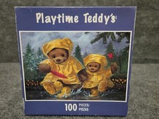 Playtime Teddy's 100 Piece Puzzle AFTER THE DOWNPOUR
