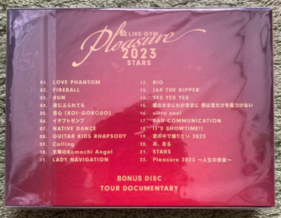 新品 B'z LIVE-GYM Pleasure 2023-STARS-〈2… New B'z LIVE-GYM Pleasure 2023 STARS 2 Blu-ray Photobook