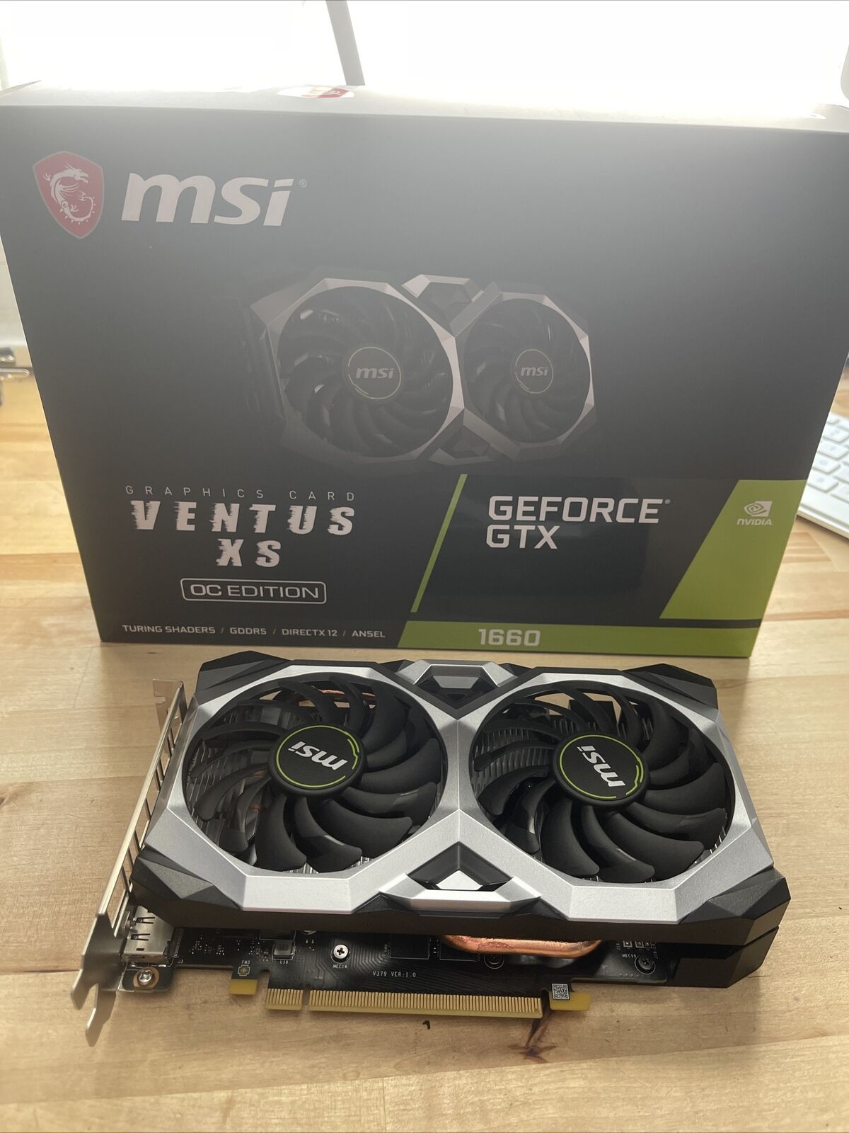 Msi 1660 6gb ventus xs