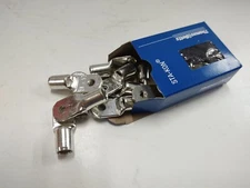 Thomas & Betts Sta-Kon H10-14 1/0AWG BARE 1/4 RING TERMINAL.  