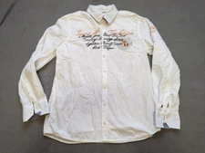 Gaastra Spirit of tradition Nautical Button Up Shirt Mens Size XL White Long