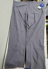 Landau Unisex Scrub Bottoms Pants Gray S-3XL Draw String Waist