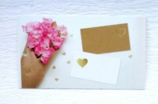 250 HANG TAGS ACCESSORIES TAGS PINK FLOWERS BAG TAGS PRICE TAGS RESALE TAGS