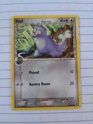 Seel 62/101 EX Dragon Frontiers Common Delta Species Pokemon Card