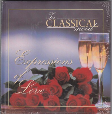 In Classical Mood - Expressions of Love CD 1996 Hardbound Book #5 NEW SEALED