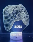 Personalised Gamer Gift 3D Effect  Multicolour Led Xbox  Light | Christmas Gift