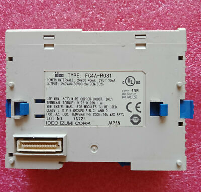 IDEC plc FC4A-R081 refurbished FREE EXPEDITED SHIPPING