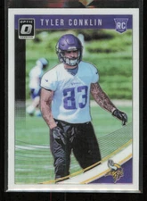 Tyler Conklin 2018 Donruss Optic RC Rookie #130 Minnesota Vikings