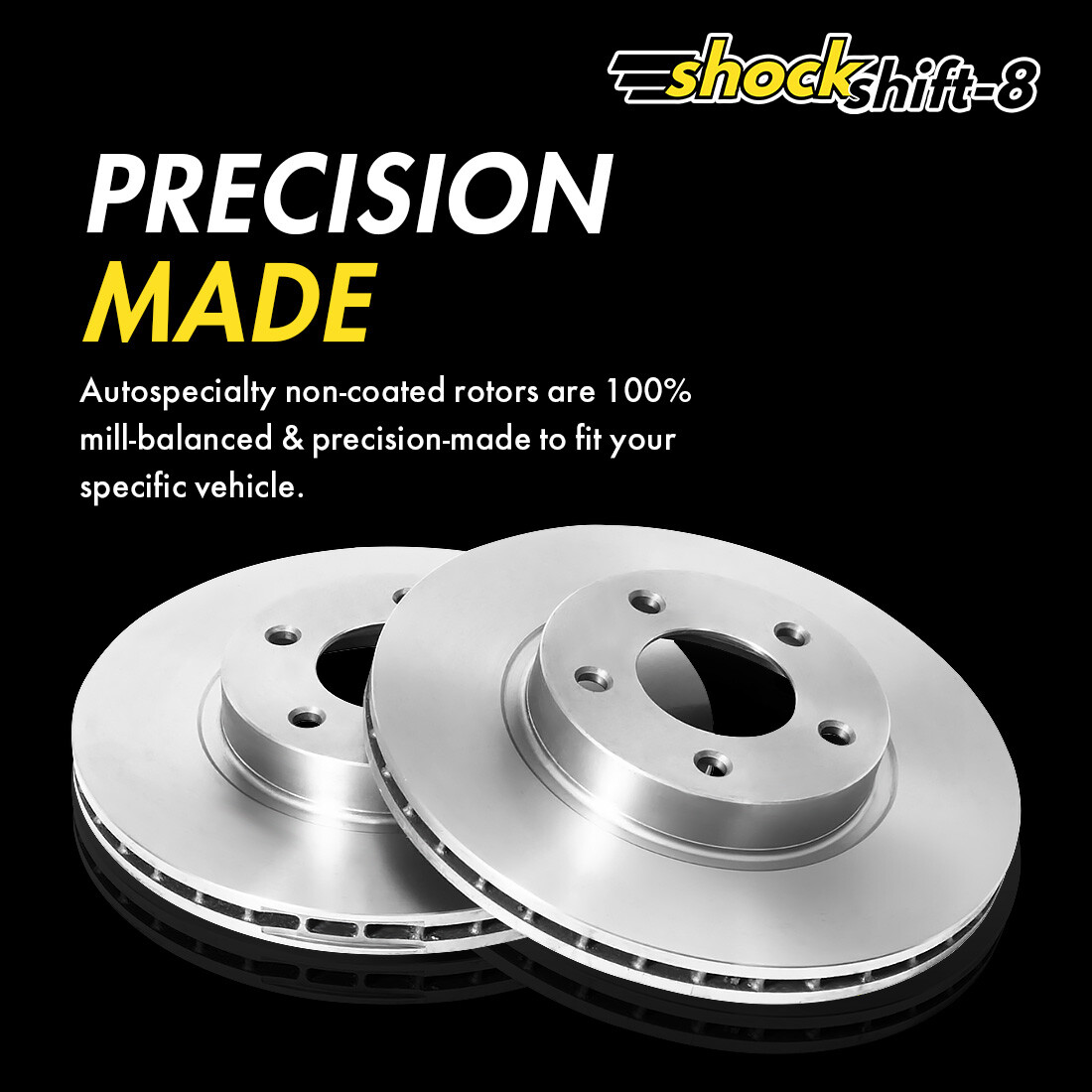 Front Brake Rotors for Maserati Ghibli 3.0L 2014 2015 2016 2017