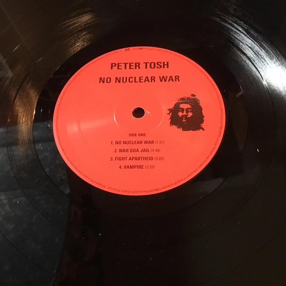 Peter Tosh – No Nuclear War, The Definitive Remasters *2002 Vinyl [NM-] FREE SHI - Image 3 of 4