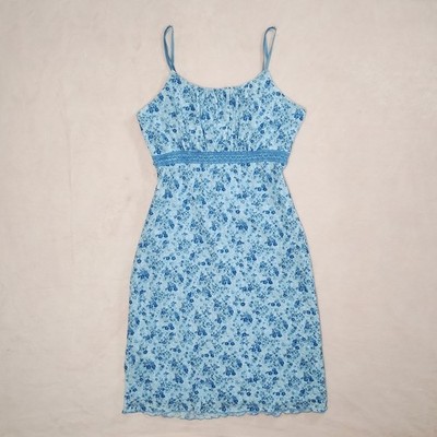 vintage 90s y2k fashion bug floral babydoll mini dress sz s cottagecore  fairy | eBay