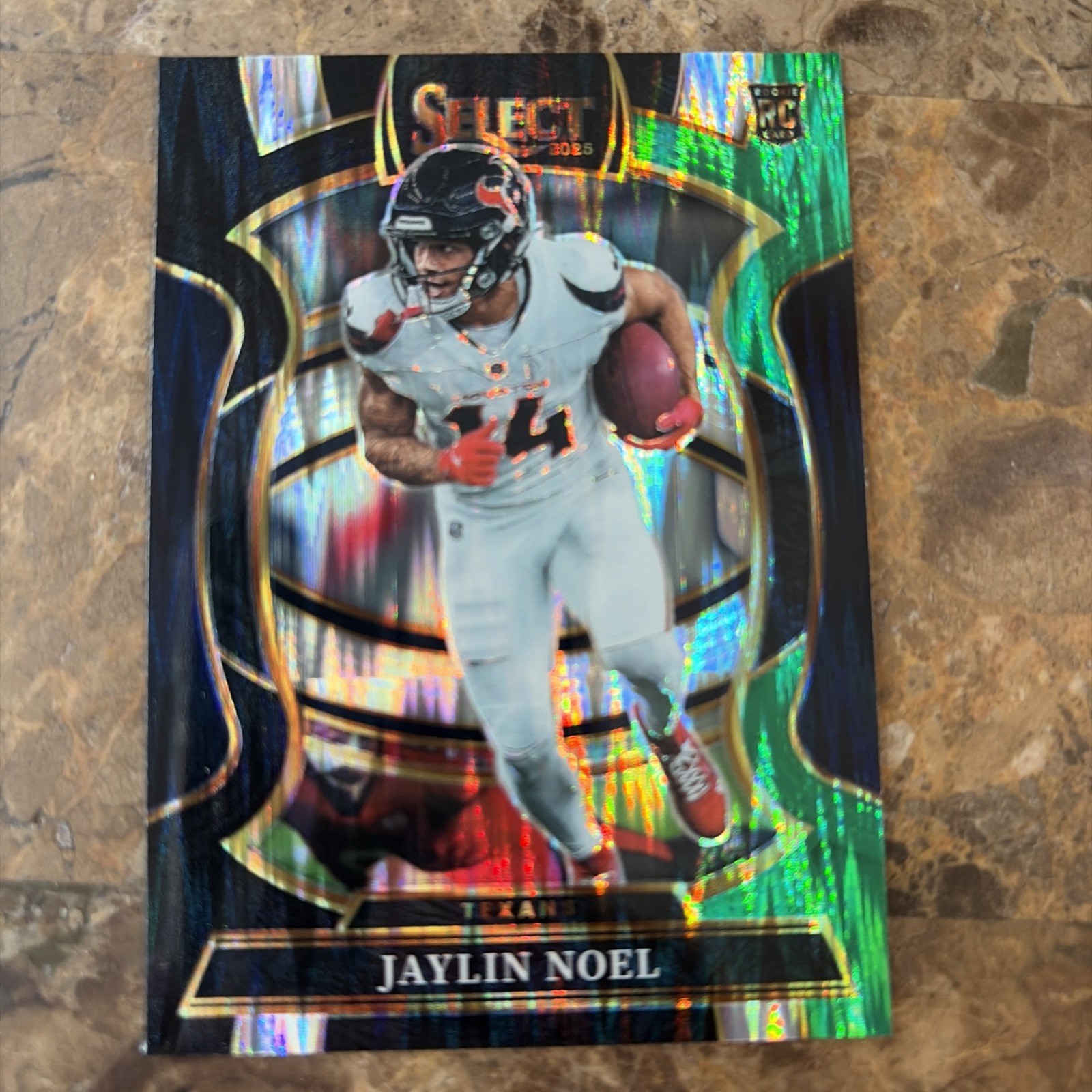 2025 Select Jaylin Noel green shock prizm