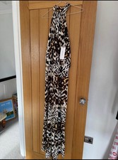 Karen Millen Leopard Print Jumpsuit - Size 10