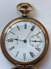Antique WALTHAM  Gold Filled Pocket Watch Pre-Owned Doesn't Run (33-168)