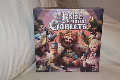 Raise Your Goblets Game Of Toasts Board Game Complete CMON Horrible Games