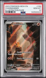 Charmander 168/165 Scarlet & Violet 151 Illustration Rare Holo