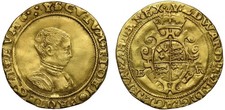 Edward VI Half-Sovereign, 2nd period, Southwark, initial mark Y