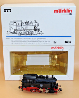 Märklin 3404 Dampflok BR 80 ''RAG'' H0 Delta Digital Metallgehäuse in OVP
