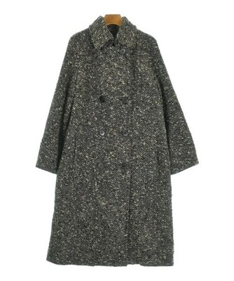 L'EQUIPE YOSHIE INABA Coats (Other) BlackxWhite(Patterned) 2200638436013