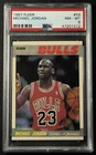 MICHAEL JORDAN PSA 8 1987-88 FLEER BASKETBALL #59 BULLS HOF 1312