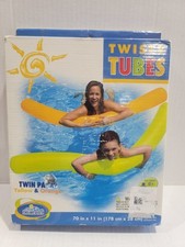Intex NEW The Wet Set Twisty Tubes Twin Pack 2009 Sealed Box