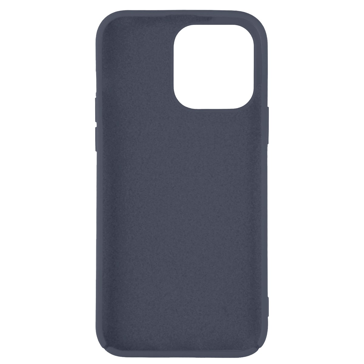 Coque iPhone 15 Plus Jaym en silicone premium avec doublure microfibre bleu - 3