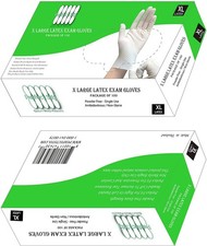 Perfectware Foodservice Latex Disposable Powder Free. Extra Large. Pack of 100