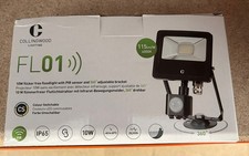 COLLINGWOOD 10W COLOUR SWITCHABLE PIR FLOODLIGHT