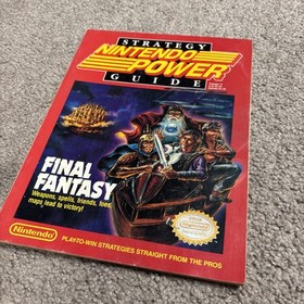 Final Fantasy (NES) Nintendo Power Player's Strategy Guide Volume #17 1990 RARE