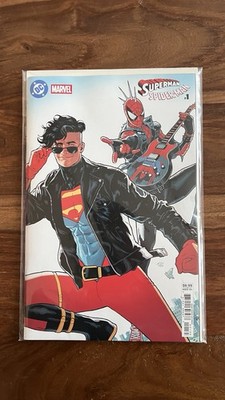 Superman Spiderman #1 - DC Marvel - Jeff Spokes Variant Cover