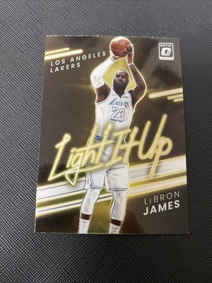 2021-22 Panini Donruss Optic Light It Up #11 LeBron James