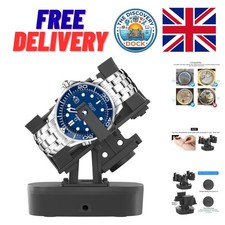 Elegant Automatic Watch Winder with Timer - Supports Dual and Single Watches