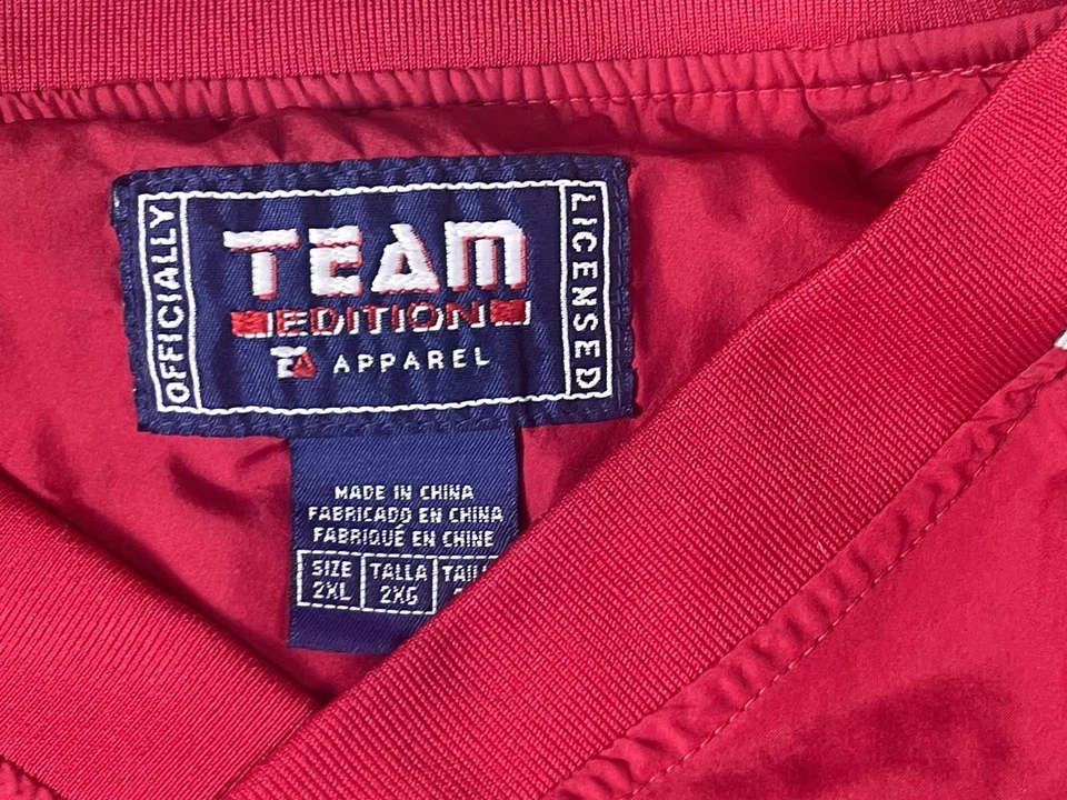 Red Alabama Pullover Windbreaker Jacket - Image 4 of 4
