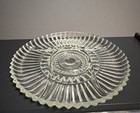 Heavy Crystal Serving Tray w/ 5 Sections  — photo 1