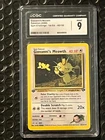 CGC 9 MINT Giovanni's Meowth Gym Challenge 1st Edition 43/132 Pokemon Card