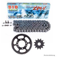 DID Kettensatz FüR Kawasaki KLE Versys 650 2006-2007 Mit Kette Zvmx Niet Stahl