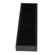 Bracelet Tray Holder - 21 Section Bangle Tray with Black Velvet Inserts