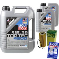 Mann Inspektionspaket 7L Liqui Moly Top Tec 5W-30 FüR Mercedes A-Klasse W169