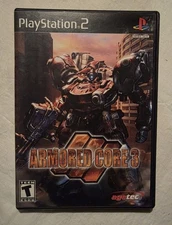 Armored Core 3 for PS2 Complete in Box Excellent Condition