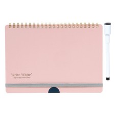 Whiteboard Notebook Write White Plus A5 Pink Plane BD12015 Gakken Sta:Ful NEW