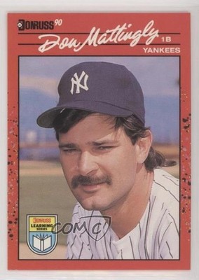 1990 Donruss Learning Series Don Mattingly #12 y8z
